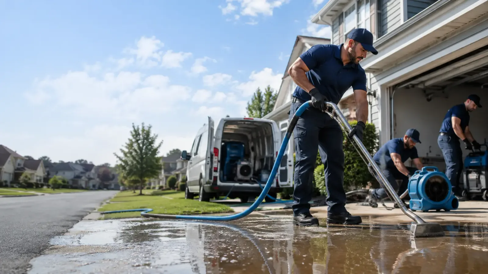 Flood Damage Restoration in Clear Fork, WV